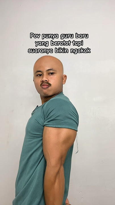 Ketika punya guru olahraga baru yang berotot tapi suaranya bikin ngakak #ardikatamps #comedy