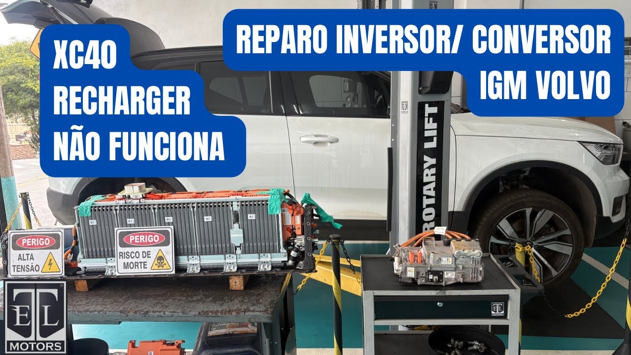 VOLVO XC 40 HIBRIDO NAO FUNCIONA/ FALHA IGM