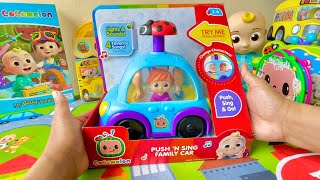 Unboxing & Silent Toy Review - Cocomelon Push N’ Sing Family Car