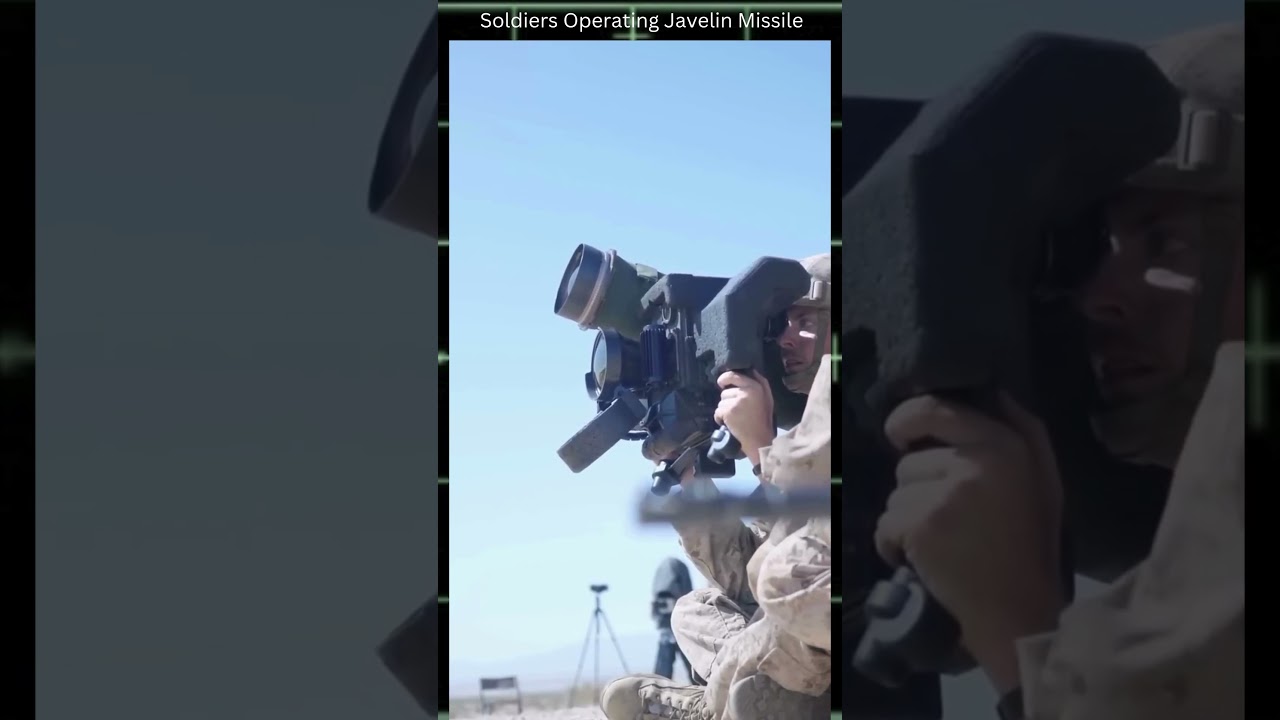 Soldiers Operating Javelin Missile