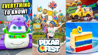 😱 EVERYTHING To Know For PIXAR FEST At DISNEYLAND! | New Foods, Shows, Fireworks, Merch + MUCH MORE!