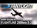 Fan flight  flightline 2000mm b24 by merry boozer rc  motion rc