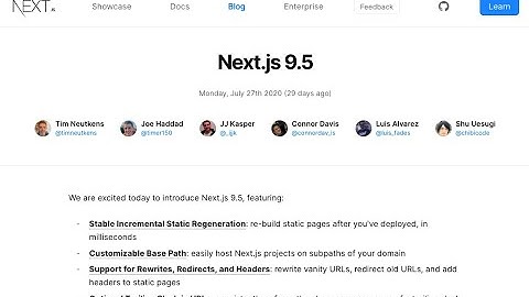 NextJS: Feature Experience - Updating to 9.5