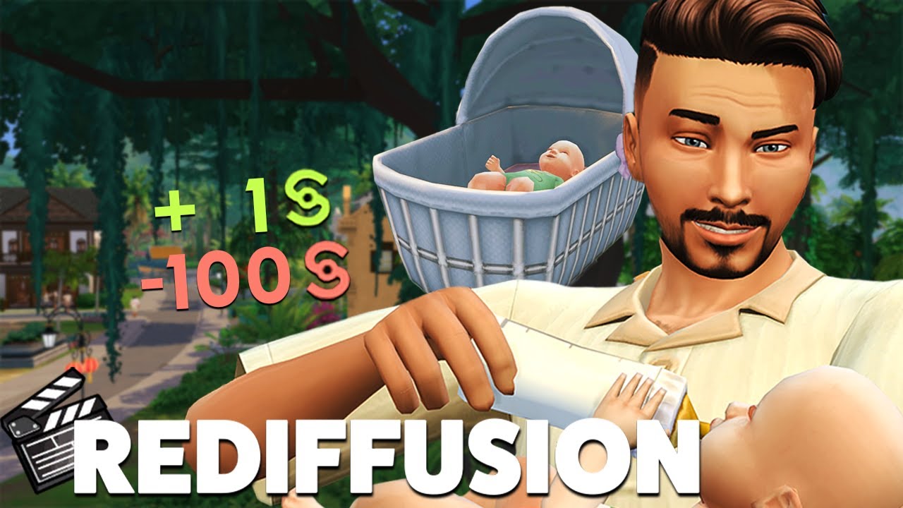 🎬 REDIFFUSION : 3h pour créer une VILLA en abandonnant mes enfants 😭  | SIMS 4