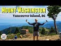 Gorgeous mt washington  comox harbour vancouver island bc day trip