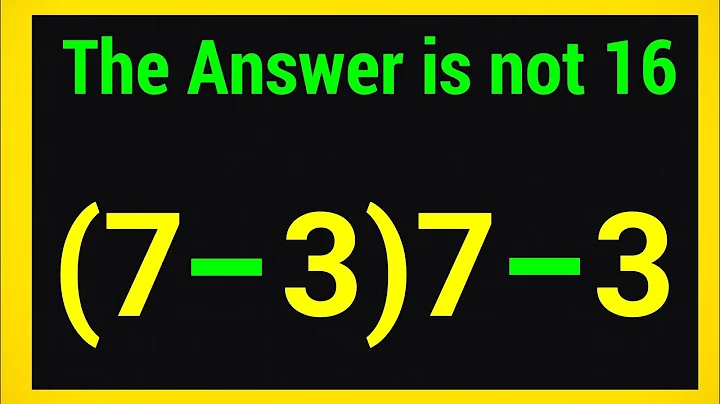 Only 1% Can Solve This Math problem! 