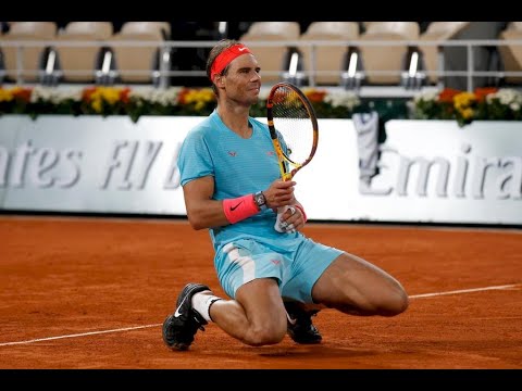 Perfect in Paris, Nadal overwhelms Djokovic to tie Federer