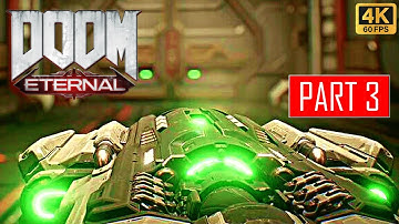 DOOM Eternal Gameplay Walkthrough Part 3 - [4K 60FPS PC] - No Commentary