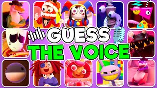Can You Guess The Amazing Digital Circus Characters By Voice? 🎤 | Pomni, Jax, Ragatha, Caine 🎪