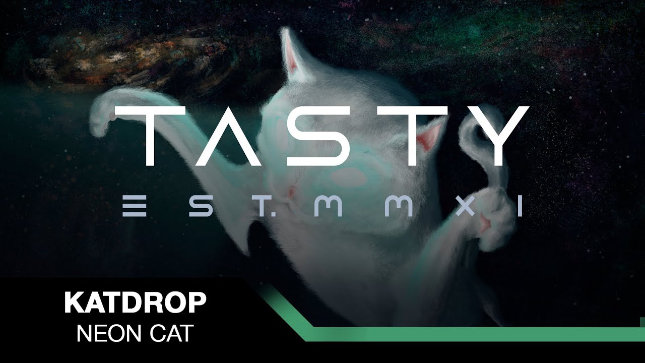 Katdrop Neon  Cat  Tasty Release YouTube