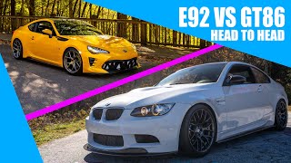 Chasing an e92 M3 in a BRZ/86: Can It Keep Up?