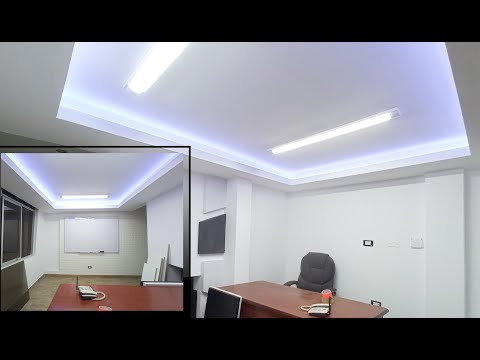 Video: ¿Cómo se instalan las luminarias en un falso techo?