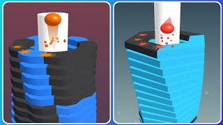 Stack Ball : ❤️😍 Most Satisfying ASMR GAME Level 83