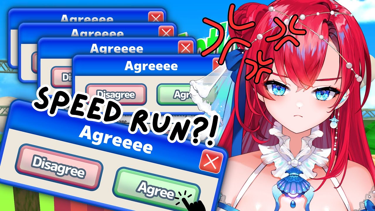 【Agreeee】Speed Run? OR Rage Quit?! - YouTube
