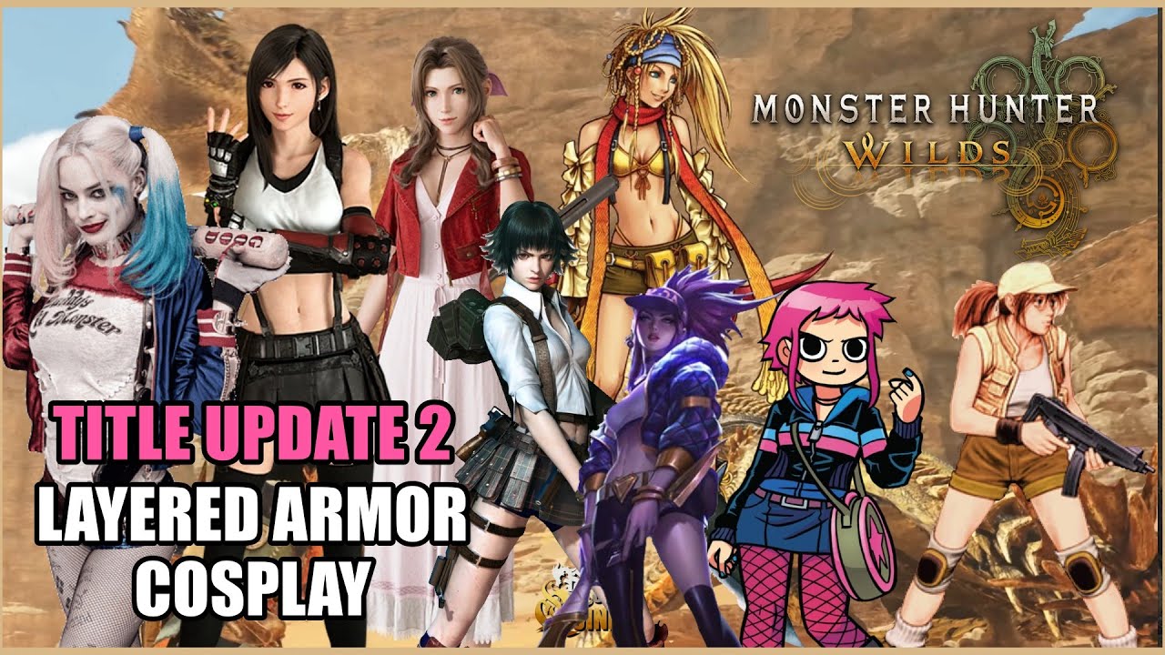 Monster Hunter Wilds - Layered Armor Cosplay - Title Update 2 (Female Sets)