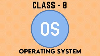 Class 8 | Operating system | Chapter 1 | ICSE Syllabus