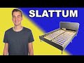إطار سرير Slattum سهل المتابعة من ايكيا