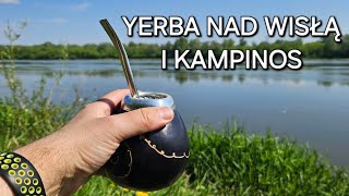 Odpoczynek nad Wisłą i powrót przez Kampinos : Yerba w terenie