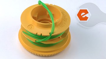 Trimmer Repair - Replacing the Reel & Line (Ryobi Part # 791-181460B)