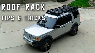 Roof Rack Tips & Tricks! | Front Runner Slimline II on Land Rover LR3