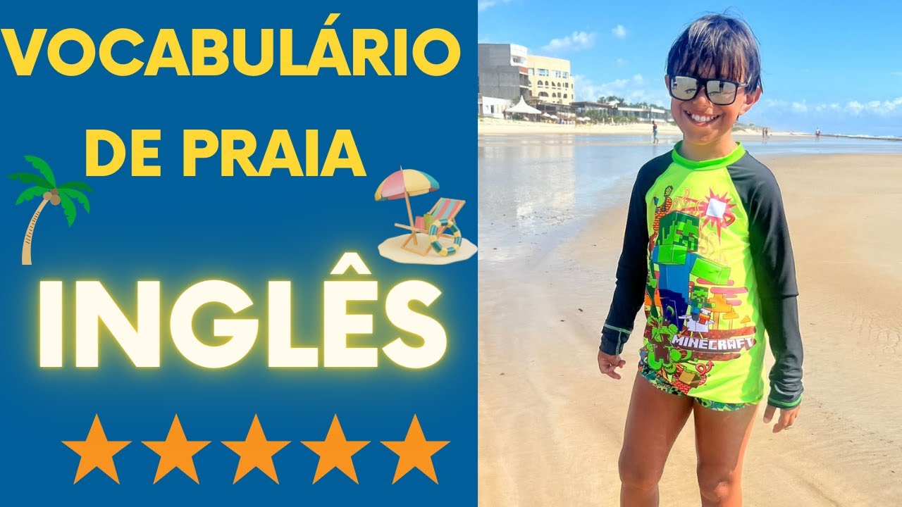 Vocabulário de praia em INGLÊS! 🇺🇸 - YouTube