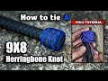 How To Tie A 9X8 Herringbone Knot - For Your Bullwhip, Stockwhip, or Snakewhip