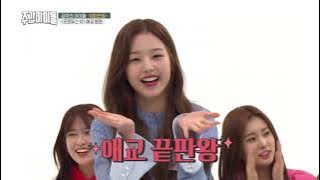 [WEEKLY IDOL] IZONE  AEGYO 'BE MINE SONG' BY WONYOUNG