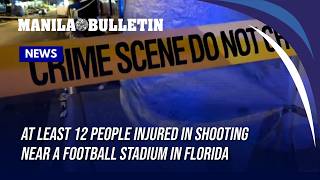 At least 12 people injured in shooting near a football stadium in Florida