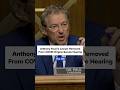 Anthony Fauci's lawyer removed from Senate COVID hearing after multiple disruptions