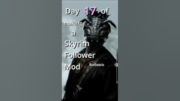 Day 17 of making a Skyrim Follower Mod - Conditional Greetings + DISCORD ANNOUNCEMENT #skyrimmodding