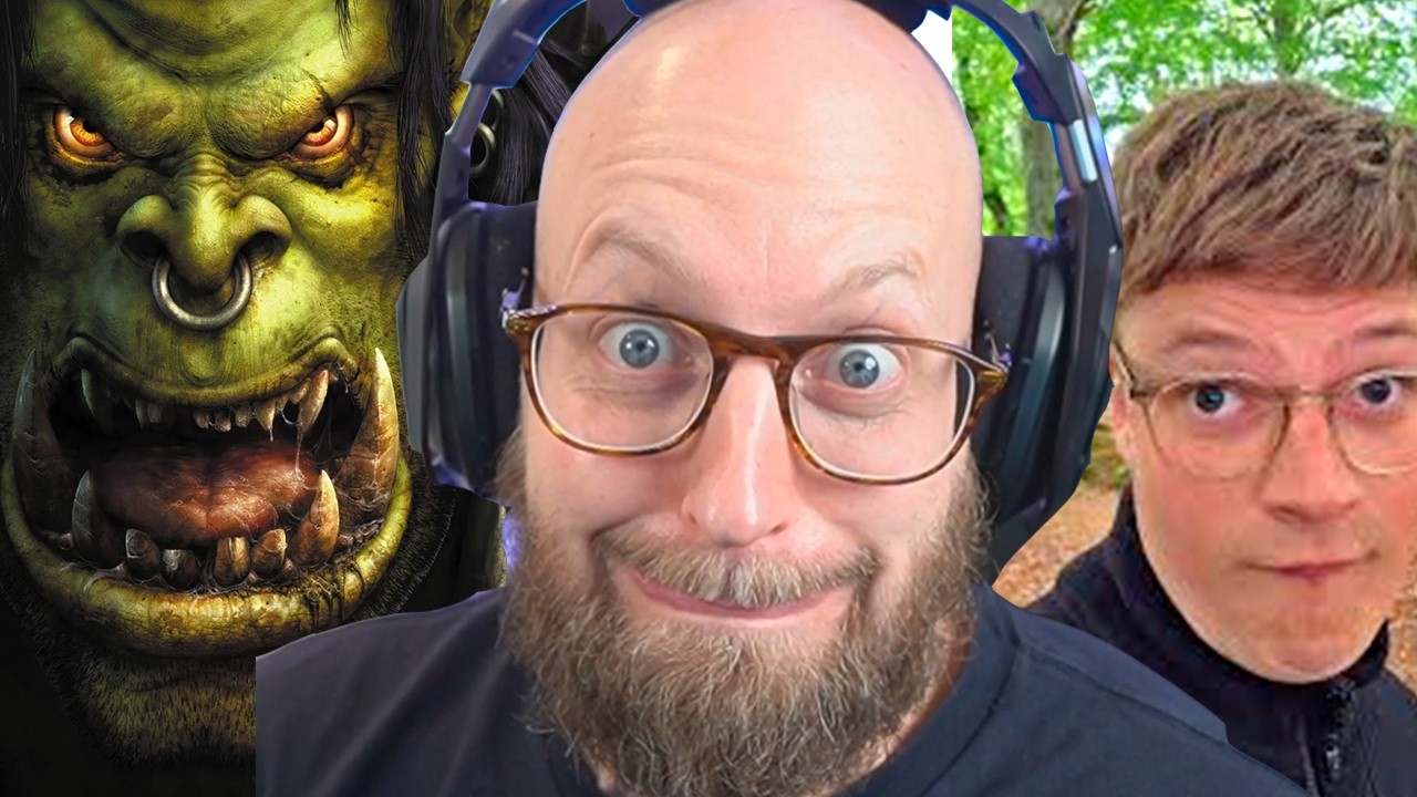Øver Warcraft 3 før jeg skal møde Kristian