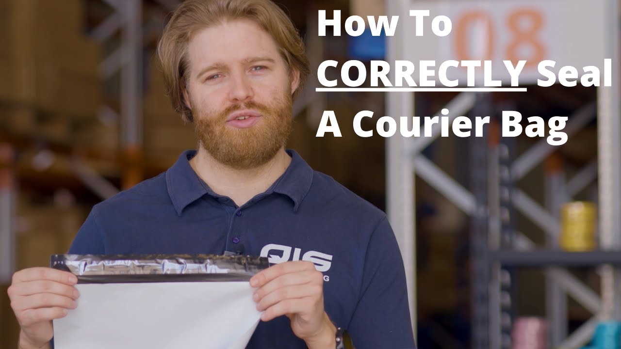 How To CORRECTLY Seal A Courier Bag YouTube
