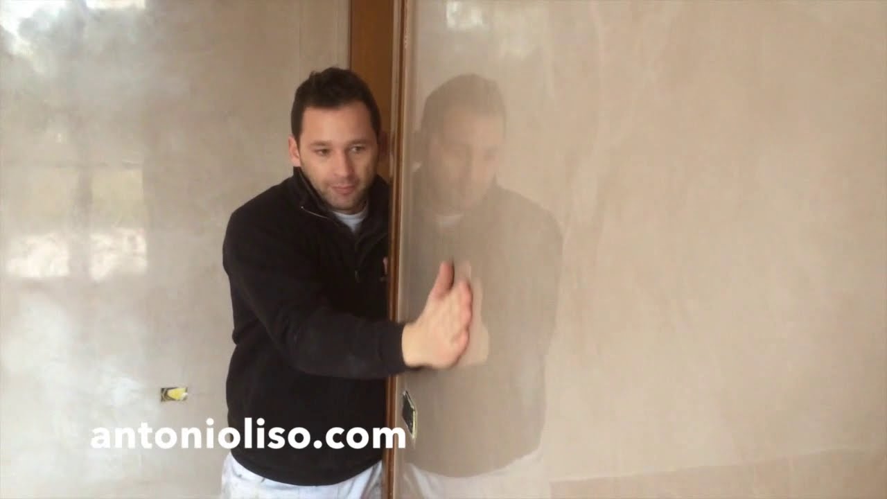 Come fare il grassello di calce lucido, venetian plaster youtube Come fare lo spatolato