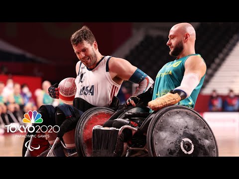 USA wheelchair rugby holds off Australia, advances to gold medal ...