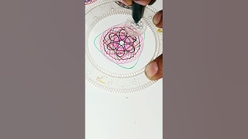 Spirograph art and design #viralvideo #satisfying #spirographdrawing #drawing #art #spirograph