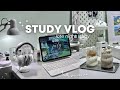 study vlog🍃aesthetic setup, productive days, unboxing, daily vlog, uni vlog, ghibli inspired