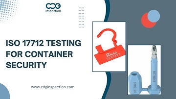 ISO 17712 Testing of Container Security Seal | Call:  +91- 9643077962