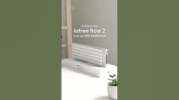 lofree flow 2 showcase & sound test #mechanicalkeyboard #typing
