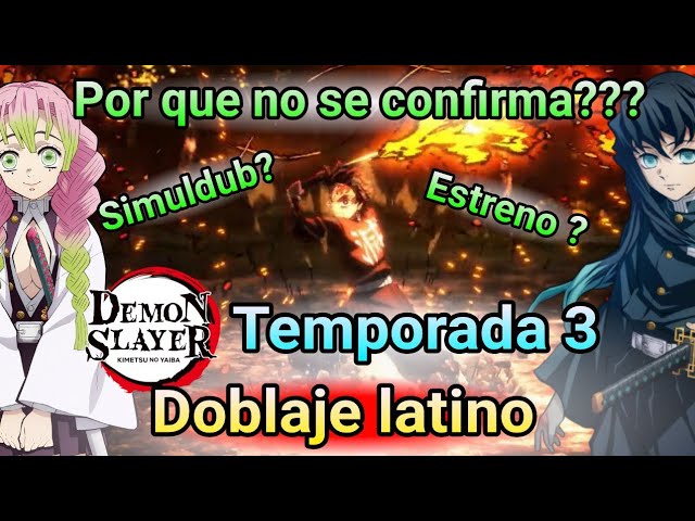 Demon Slayer, Kimetsu no Yaiba, Temporada 3, Episodio 3 Español Lat