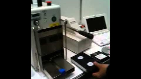 How to destroy, delete, erase thumb drives, magnetic tapes etc by Crush Box cutting machine