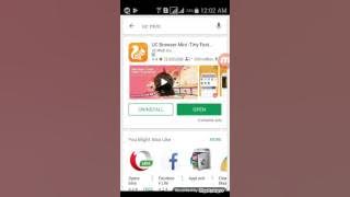 How to Install UC Mini in Android | The Crywook