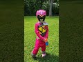 Go go go power rangers! 😍 #baby #babygirl #love #powerrangers #dinoranger #pinkranger #happy #bigsis