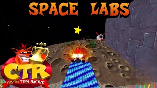 CTR Crash Team Racing: Space Labs Custom Track By Blounard