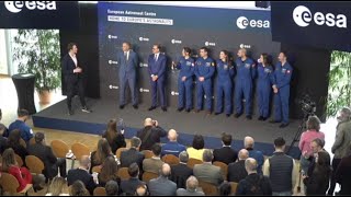 ESA astronaut class of 2022 graduation ceremony