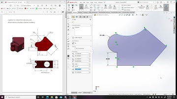 Sample SolidWorks CSWA Exam Question 4