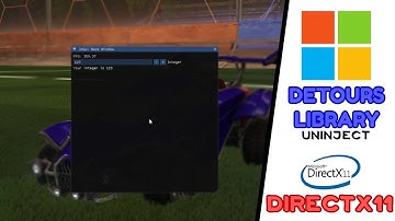 DirectX 11 Hook With Detours. Uninjecting Support.