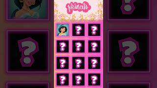 Minigame Memoria Princesas da Disney