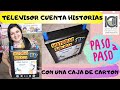 TELEVISOR DE CARTON - PASO A PASO -CUENTO SOBRE LA LEVADURA ESPIRITUAL - MIS HISTORIAS BIBLICAS TV