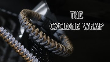 HOW TO MAKE CYCLONE WRAP PARACORD BRACELET, PARACORD TUTORIAL, DIY.