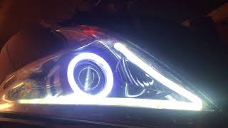 Custom DRL 370Z Headlights